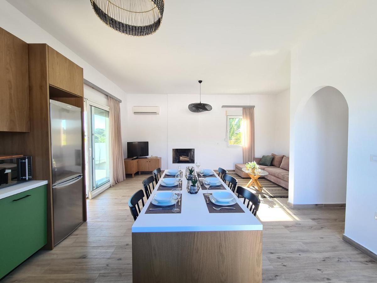 Villa Stamos With Seaview And Private Pool - Partner Of Prasonisi Villas Plimmiri エクステリア 写真