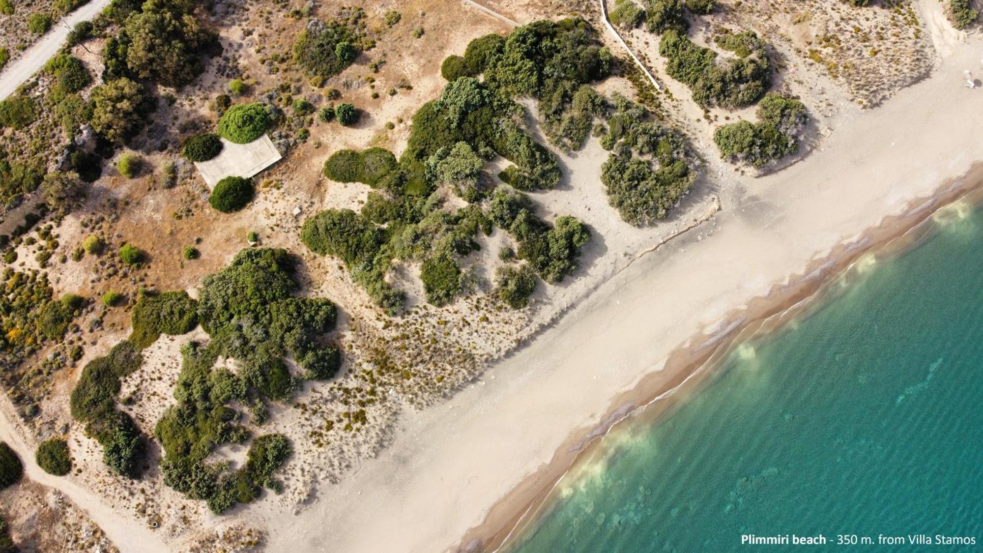 Villa Stamos With Seaview And Private Pool - Partner Of Prasonisi Villas Plimmiri エクステリア 写真
